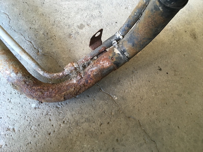 Rust on Evo 6 Fuel Filler Neck