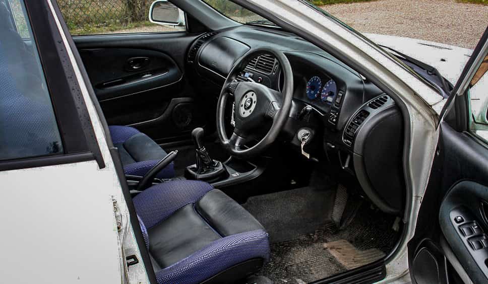 Original Evo 6 interior before purchase