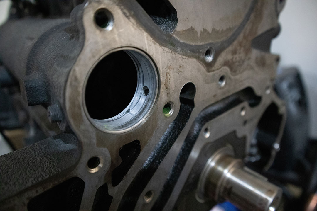 Seized balanche shaft bearing on the Time Attack Evo