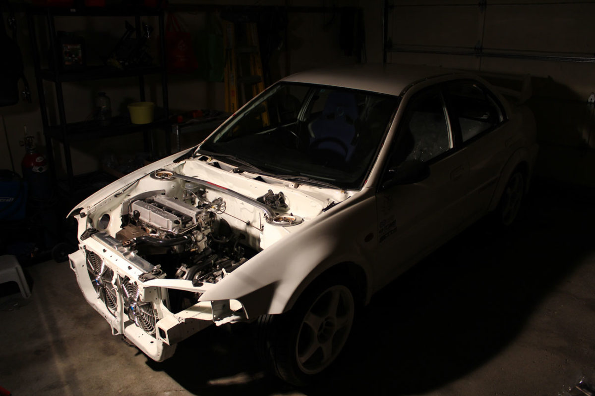 The Time Attack Evo needs an engine rebuild
